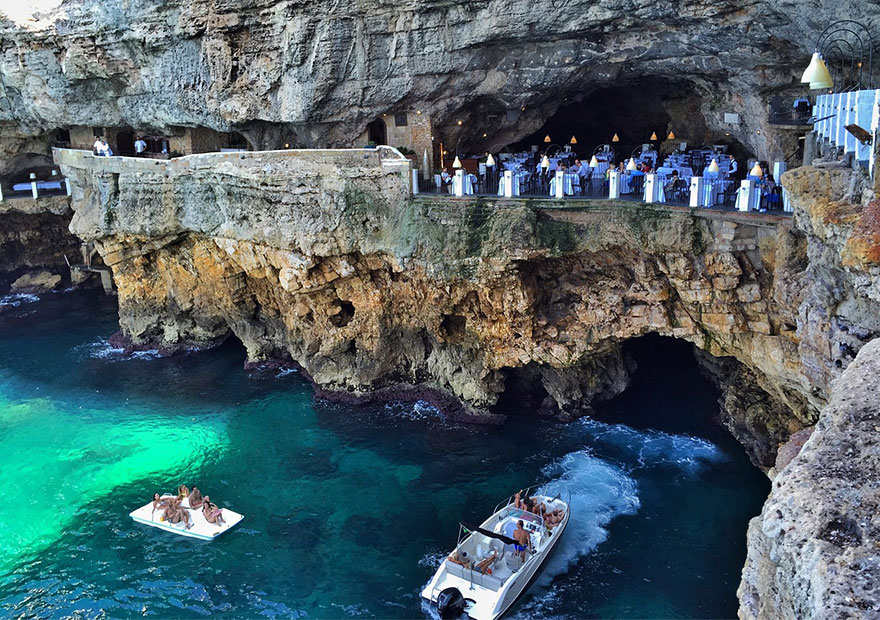 Restaurant Built Inside An Italian Cave Let’s You Dine With Breathtaking Views
