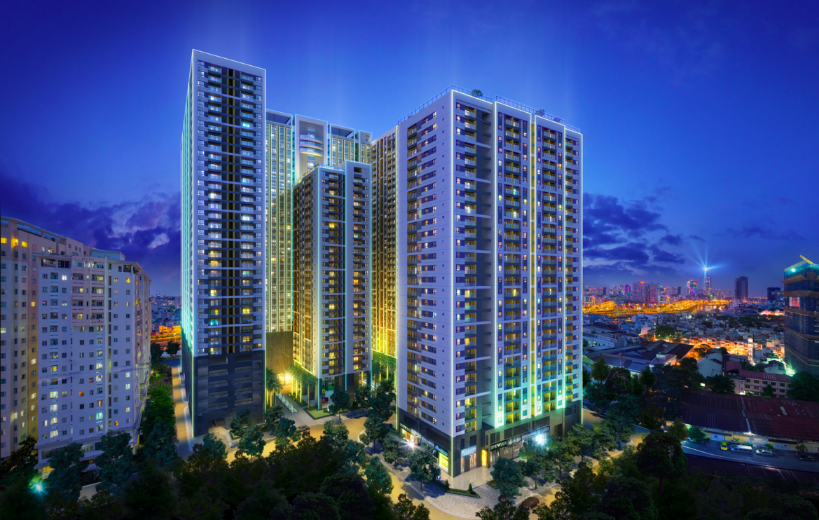 The Gold View – Coteccons Plays the role of Design & Build General Contractor