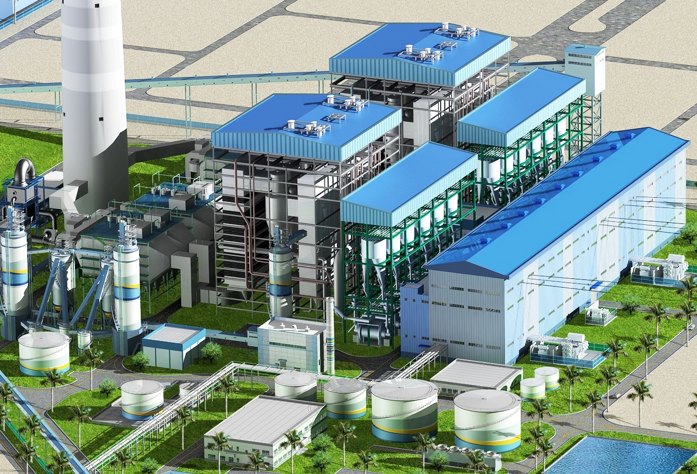 Largest thermal power centre of Vietnam goes on stream