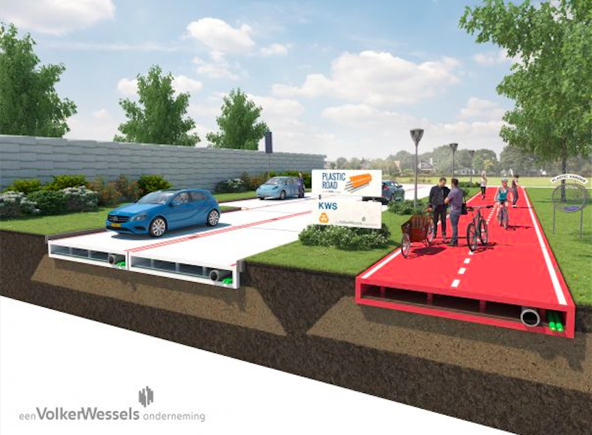 Could Roads Made Out of Recycled Plastic be Superior to Asphalt?