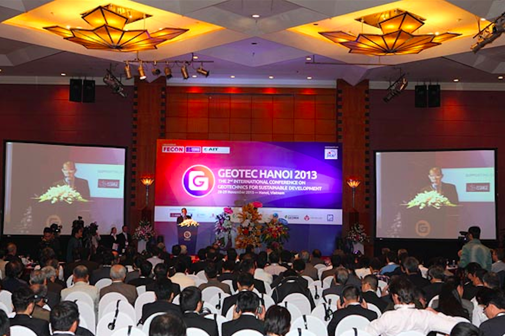 GEOTEC 2016 conference for Hanoi
