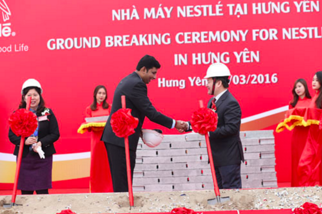 Nestlé Vietnam breaks ground on $70 million Milo factory in Hung Yen