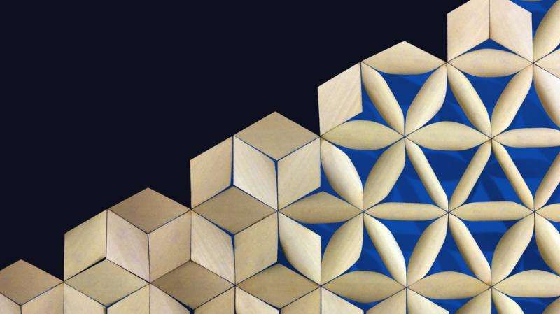 A shape-shifting building material based on pinecones