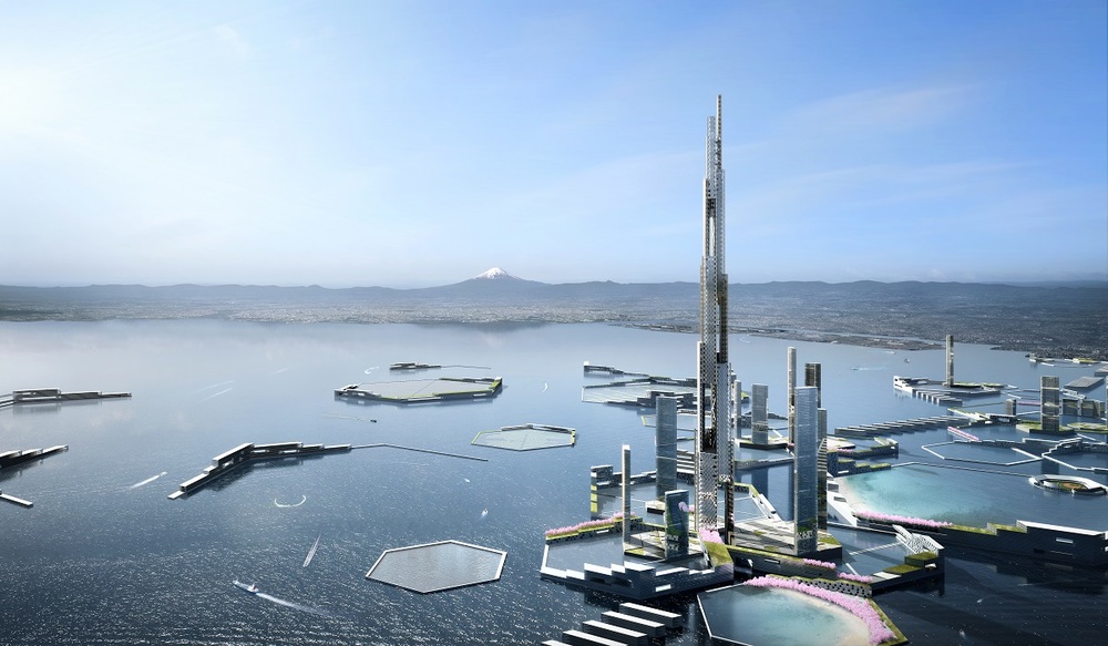 One Mile Tall Building in Tokyo Proposed for 2045