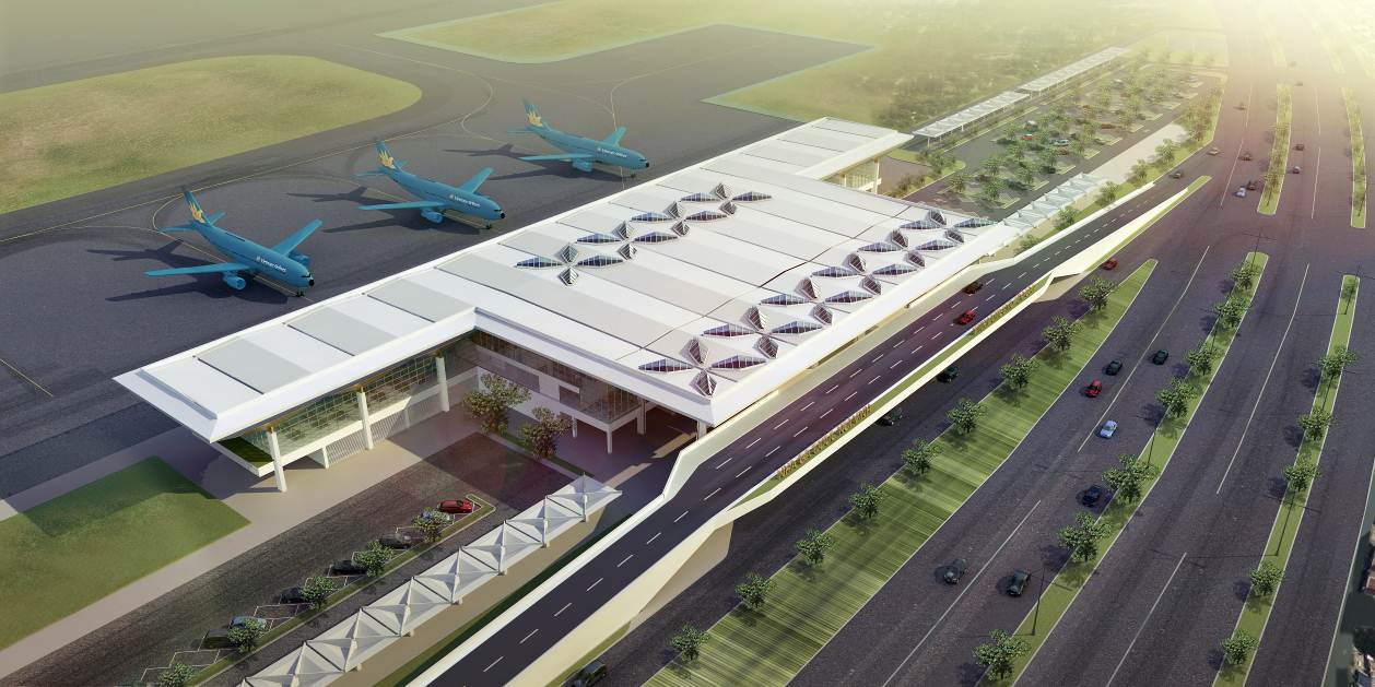a $54 million project to upgrade terminal in Vinh airport