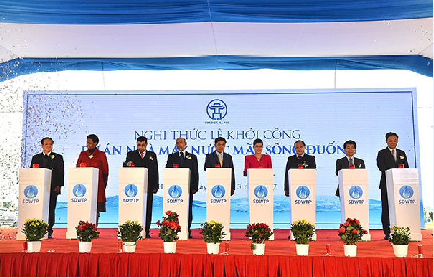 Hanoi plans $255 million water plant to reduce water shortage