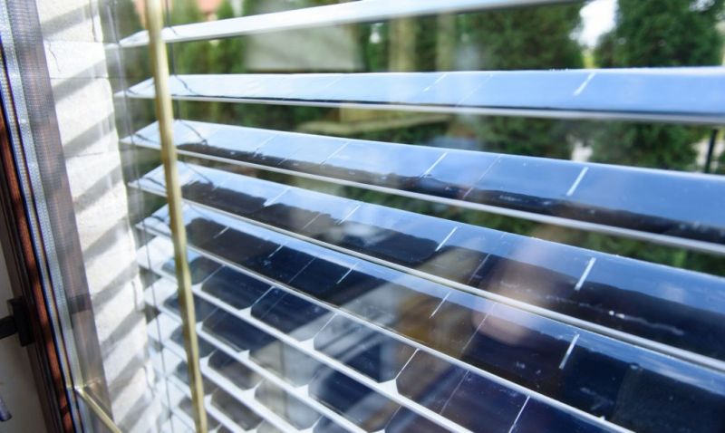 Bước tiến mới của cửa sổ thông minh: Cửa chớp năng lượng mặt trời