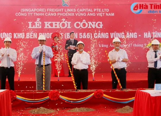 Doanh nghiệp Singapore đầu tư 2.100 tỷ xây khu bến Phoenix cảng Vũng Áng