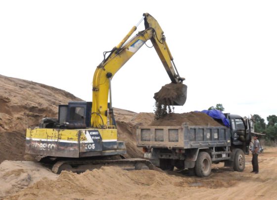 Không nghiệm thu công trình nếu cát không rõ nguồn gốc