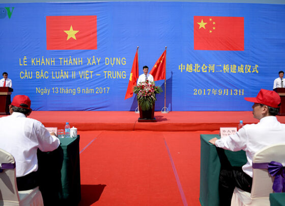 Quảng Ninh: Khánh thành cầu Bắc Luân II Việt -Trung
