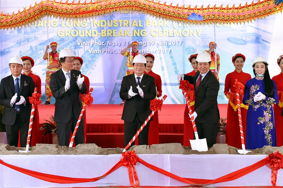Tập đoàn Sumitomo khởi công Khu công nghiệp Thăng Long Vĩnh Phúc