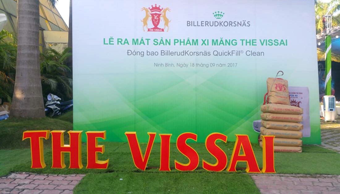 Xi măng The VISSAI ra mắt sản phẩm mới thân thiện với môi trường