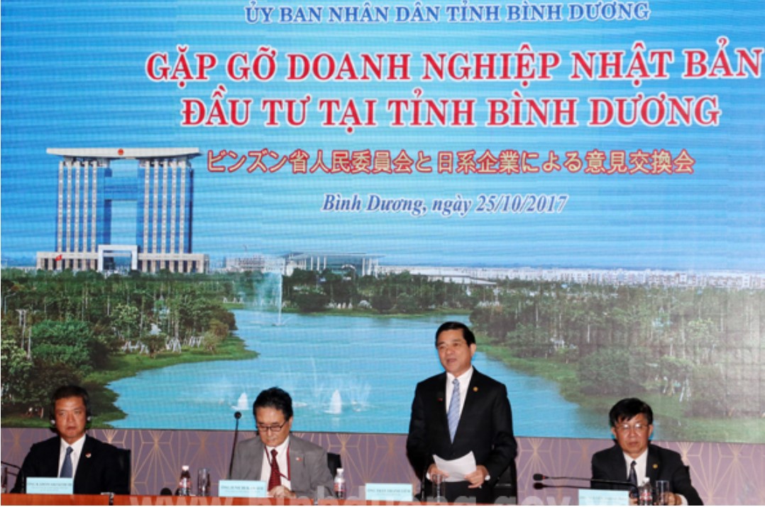 UBND tỉnh Bình Dương gặp gỡ doanh nghiệp Nhật Bản đầu tư tại Bình Dương