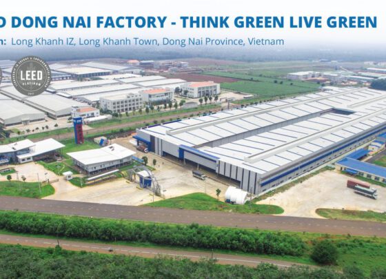 ATAD Dong Nai achieves both leed gold and leed platinum certification