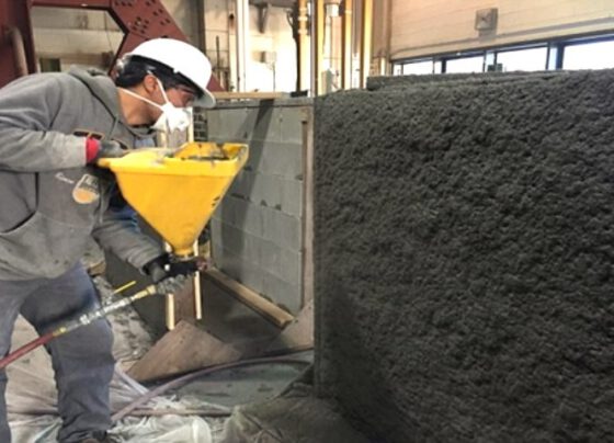 Bê tông xịt đặc biệt giúp các tòa nhà chống động đất