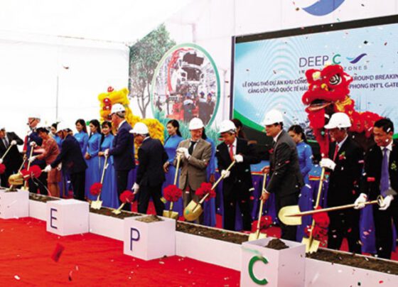 Deep C IZ chain up to line Hai Phong