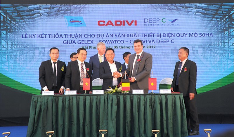 GELEX đầu tư hơn 200 triệu USD xây Tổ hợp sản xuất tại Hải Phòng