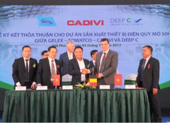 Hải Phòng động thổ Khu Deep C III 260 triệu USD và đón nhà đầu tư đầu tiên