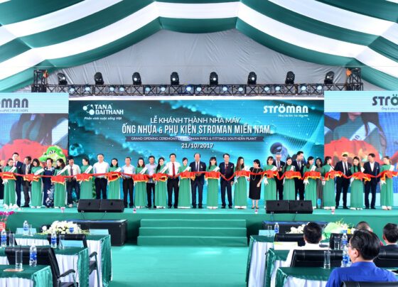 Tân Á Đại Thành khánh thành nhà máy tiêu chuẩn CHLB Đức tại Long An