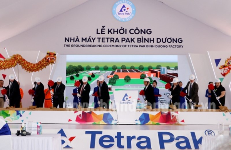 Tetra Pak breaks ground on $110-million factory in Binh Duong