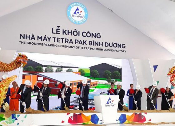 Tetra Pak khởi công nhà máy bao bì 110 triệu USD tại Bình Dương