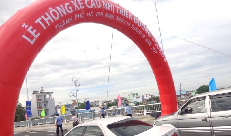 Thông xe cây cầu lịch sử Nhị Thiên Đường 1 sau khi đầu tư 163,3 tỷ đồng sửa chữa, nâng cấp