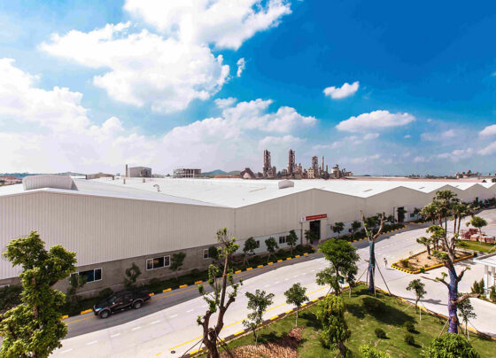 Xây dựng nhà máy gạch ốp lát Granit tại KCN Thụy Vân
