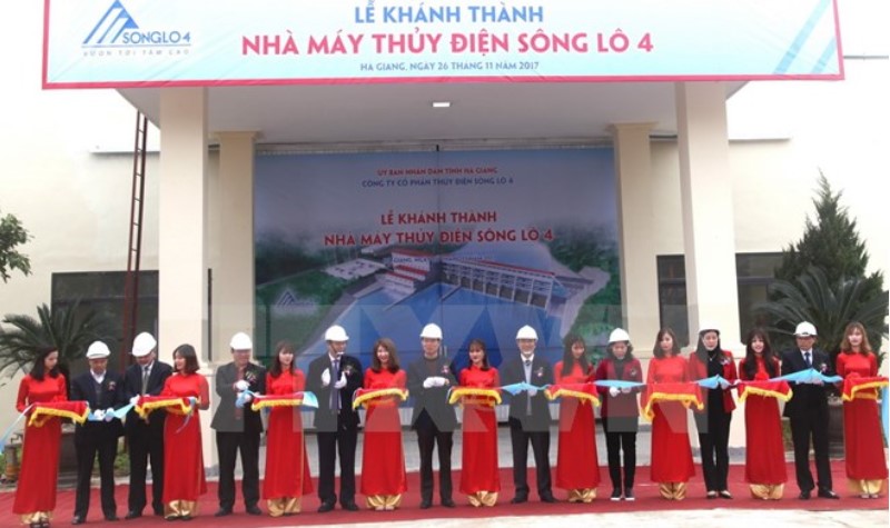 Khánh thành Nhà máy Thủy điện sông Lô 4, tổng vốn đầu tư 720 tỷ đồng