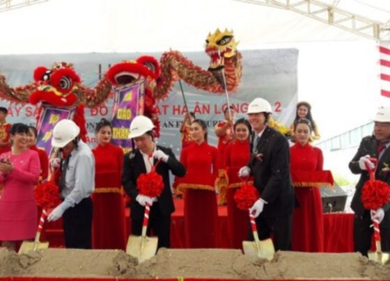 Lễ khởi công nhà máy sản xuất đồ gỗ nội thất Hà Ân Long An 2