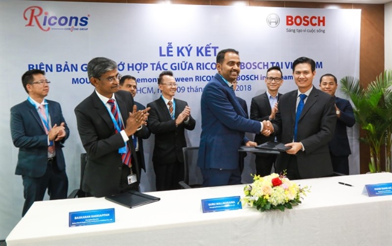 Bosch và Ricons hợp tác hướng tới thành phố thông minh
