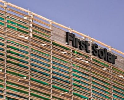 First Solar to put new factory into operation before 2018