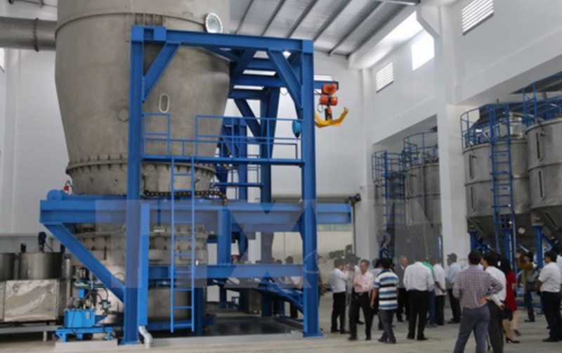Nhà máy sản xuất phân bón thông minh đi vào hoạt động