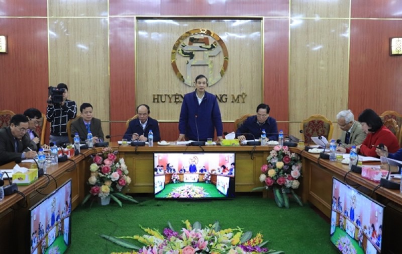 Dự án Nhà máy xử lý rác thải sinh hoạt Núi Thoong Chương Mỹ: Phải đẩy nhanh tiến độ xây dựng