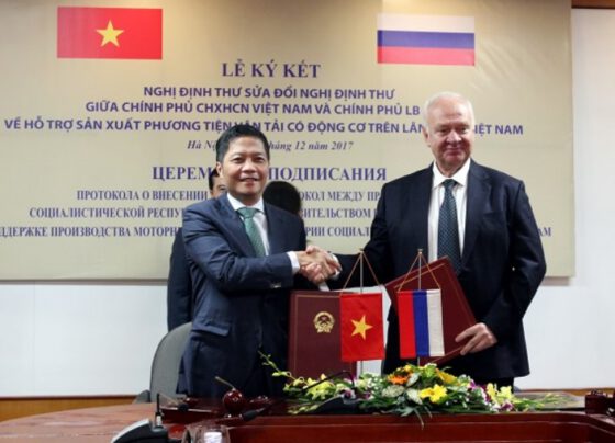 Vietnam and Russian collaboration in automobile manufacturing