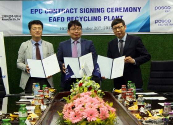 ZOCV and POSCO sign over recycling plant