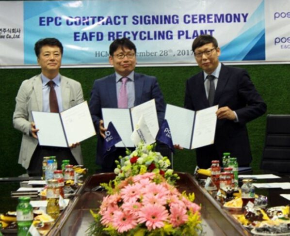 ZOCV and POSCO sign over recycling plant