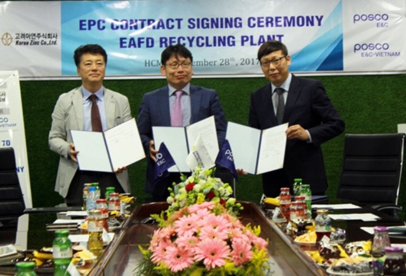 ZOCV and POSCO sign over recycling plant