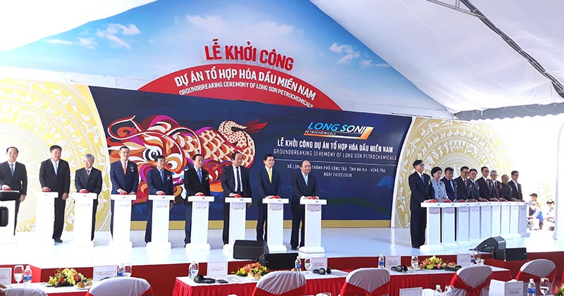 Khởi công Tổ hợp hóa dầu Miền Nam (LSP) tại Bà Rịa – Vũng Tàu