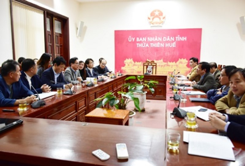 Nhà đầu tư Hàn Quốc tìm hiểu cơ hội đầu tư tại Thừa Thiên – Huế