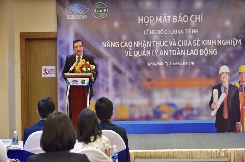 NS BlueScope tiên phong chia sẻ giải pháp an toàn lao động