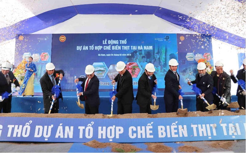 Tập đoàn Masan khởi công xây dựng dự án tổ hợp chế biến thịt tại Hà Nam