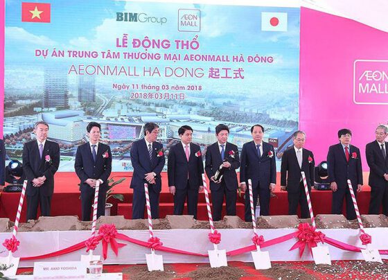 AEON Mall động thổ xây dựng TTTM thứ 5 tại Việt Nam