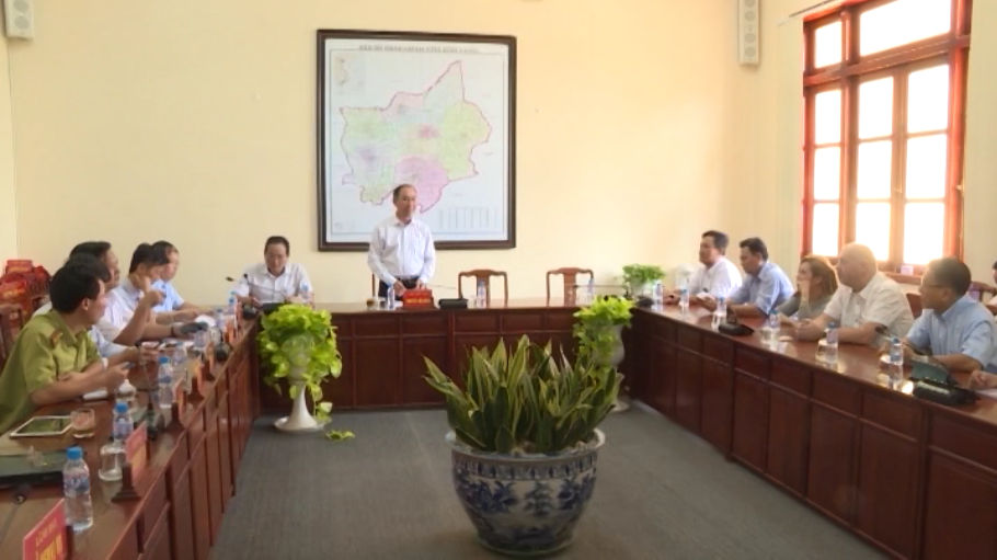 UBND tỉnh Bình Phước tiếp nhà đầu tư điện mặt trời và điện sinh học