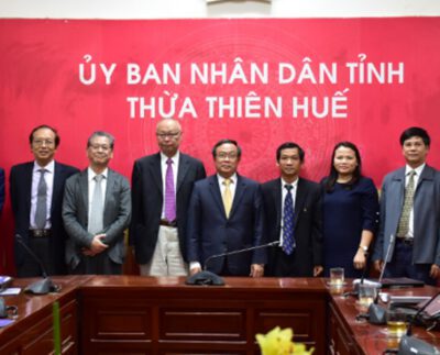 Chairman of the Provincial People's Committee Nguyen Van Cao receives leader delegation of Hokuriku Association of Investment Promotion (Japan)