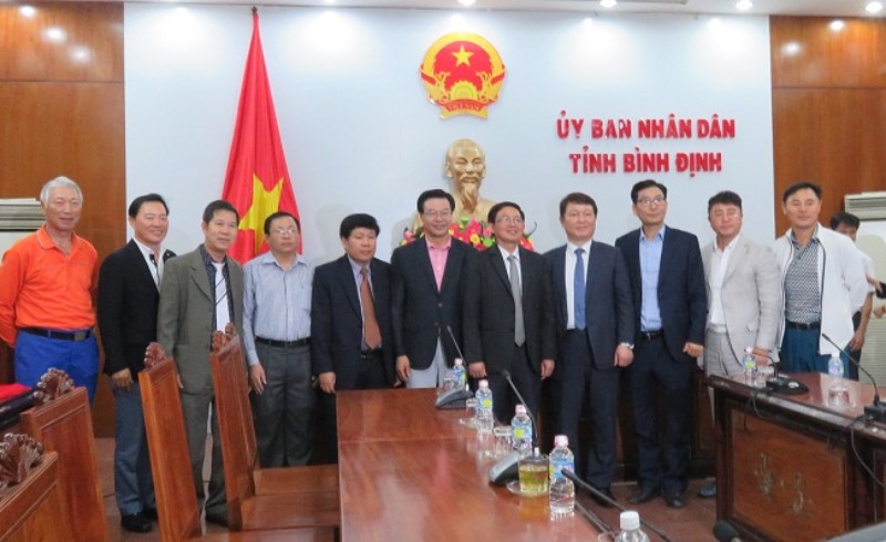 Đoàn đại biểu quận Yongsan, Hàn Quốc tìm hiểu đầu tư Viện đào tạo giáo dục tại Bình Định