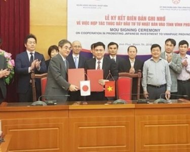 Japanese bank signs cooperation agreement with Vinh Phuc province