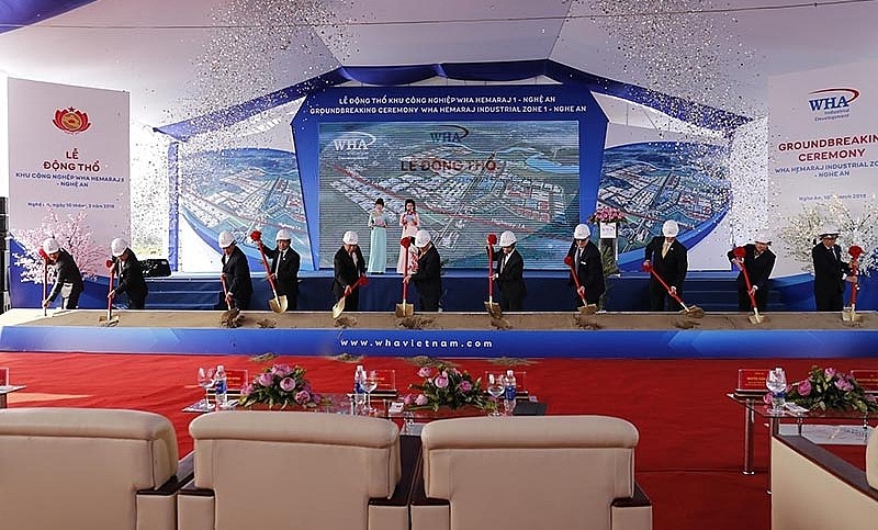 WHA Corporation kicks off $1-billion industrial park in Nghe An