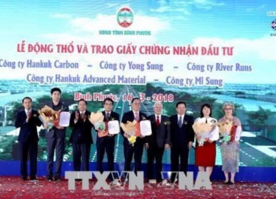 Work starts on five Korean invested projects in Binh Phuoc