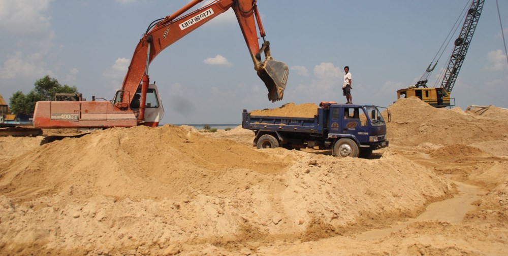 Tìm chỗ đứng cho cát nhân tạo trong các công trình xây dựng