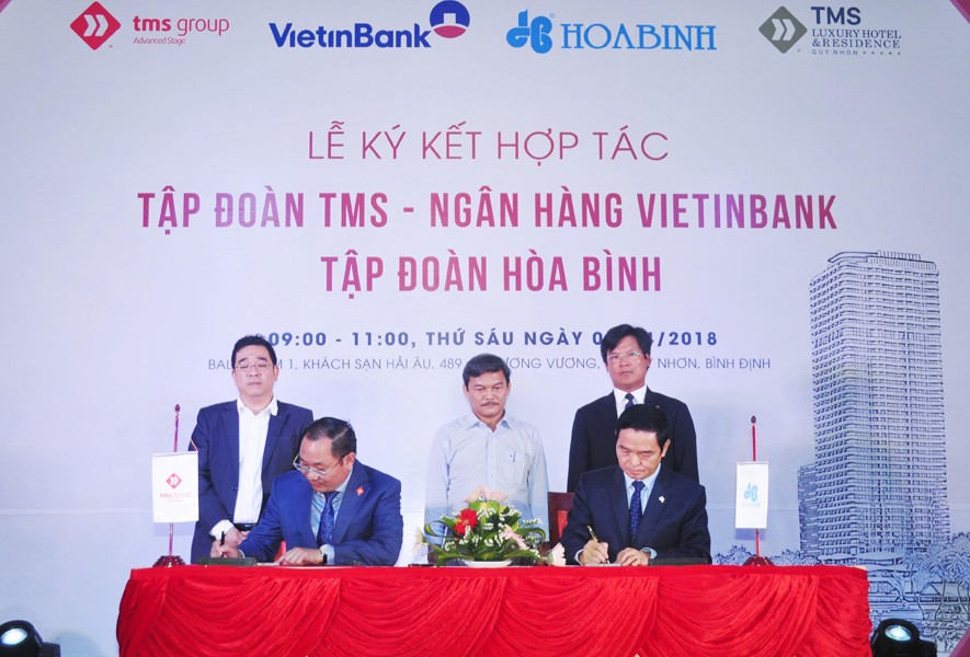 Hòa Bình thi công dự án cao nhất ở Quy Nhơn